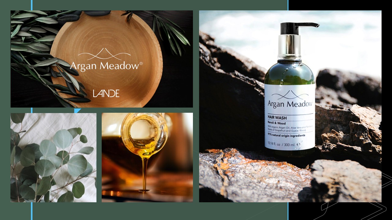argan meadow koláž